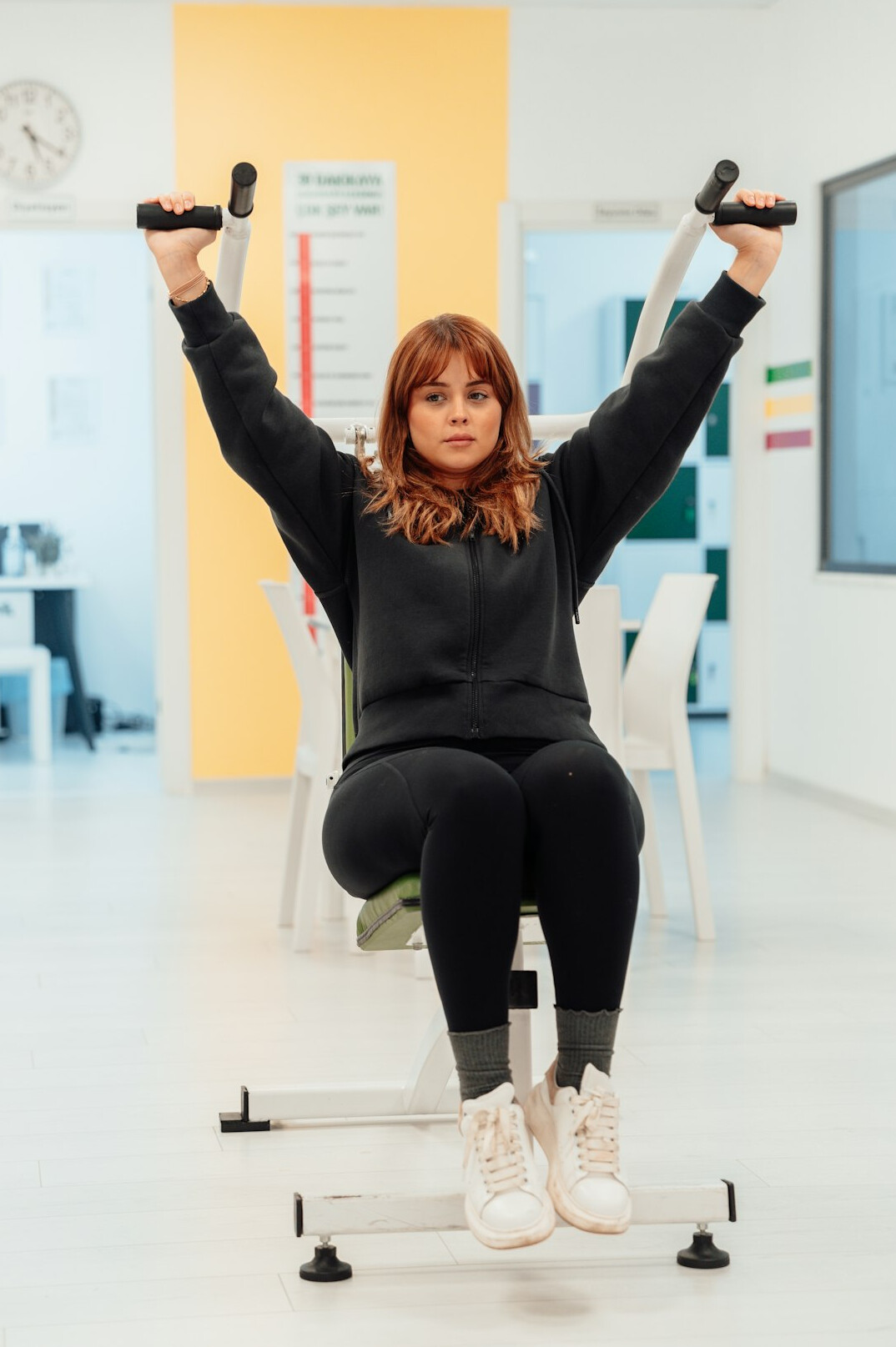 Studio portrait of a British-Asian female vision mixer in her 30s
